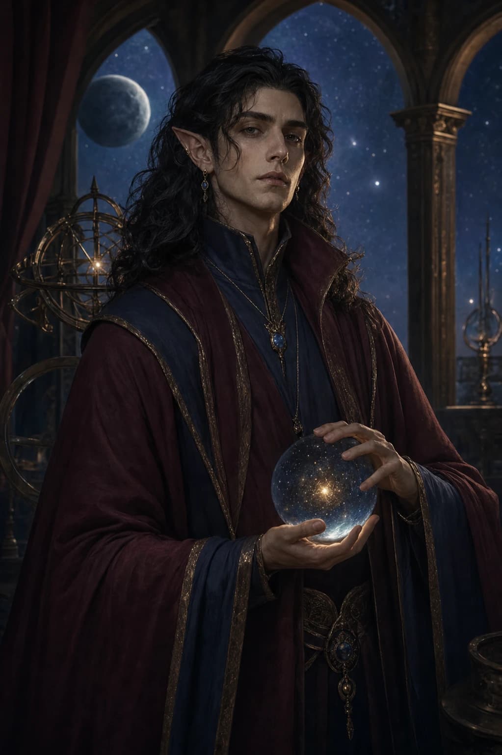 Celestial Scholar portrait example