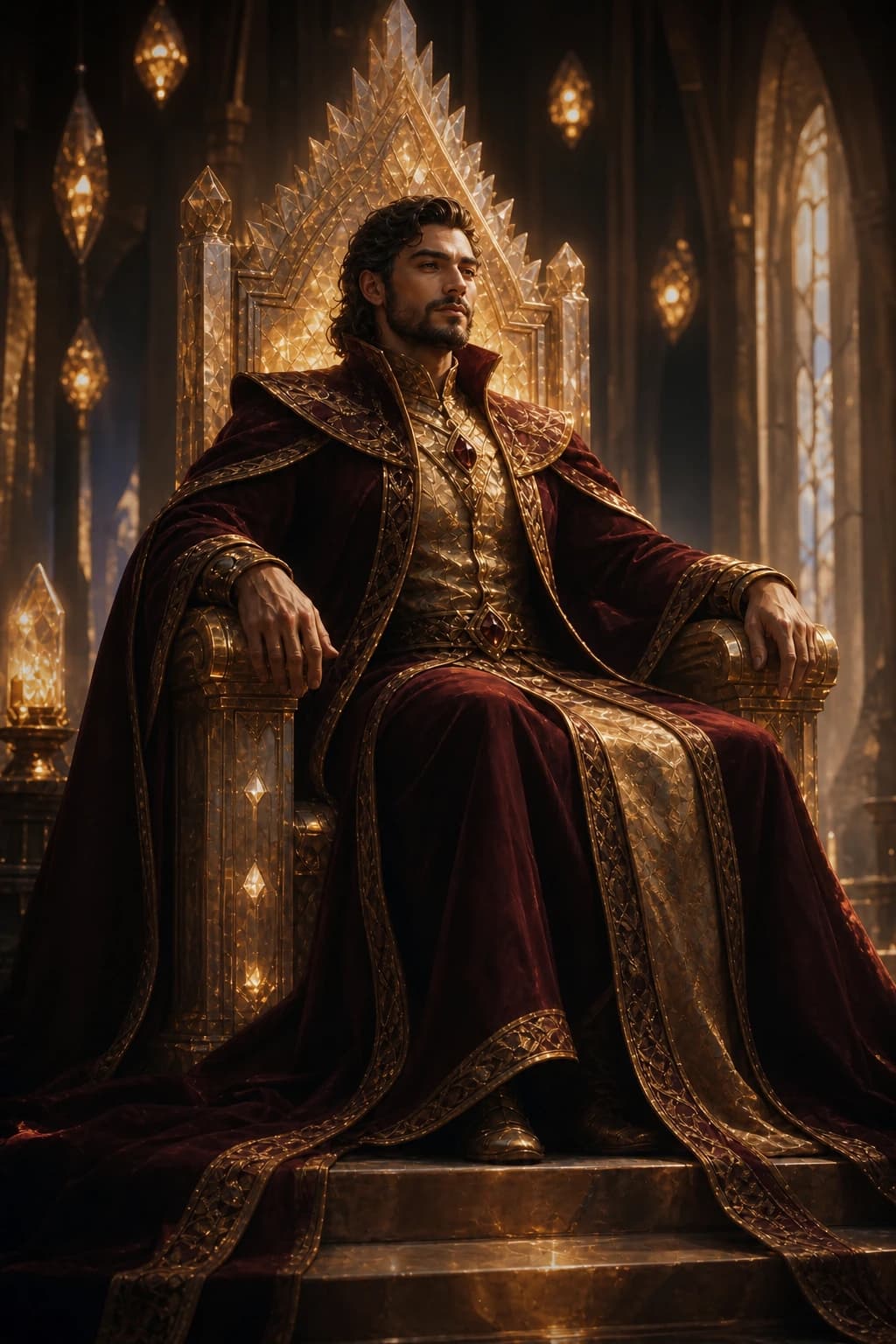 Enchanted Monarch portrait example
