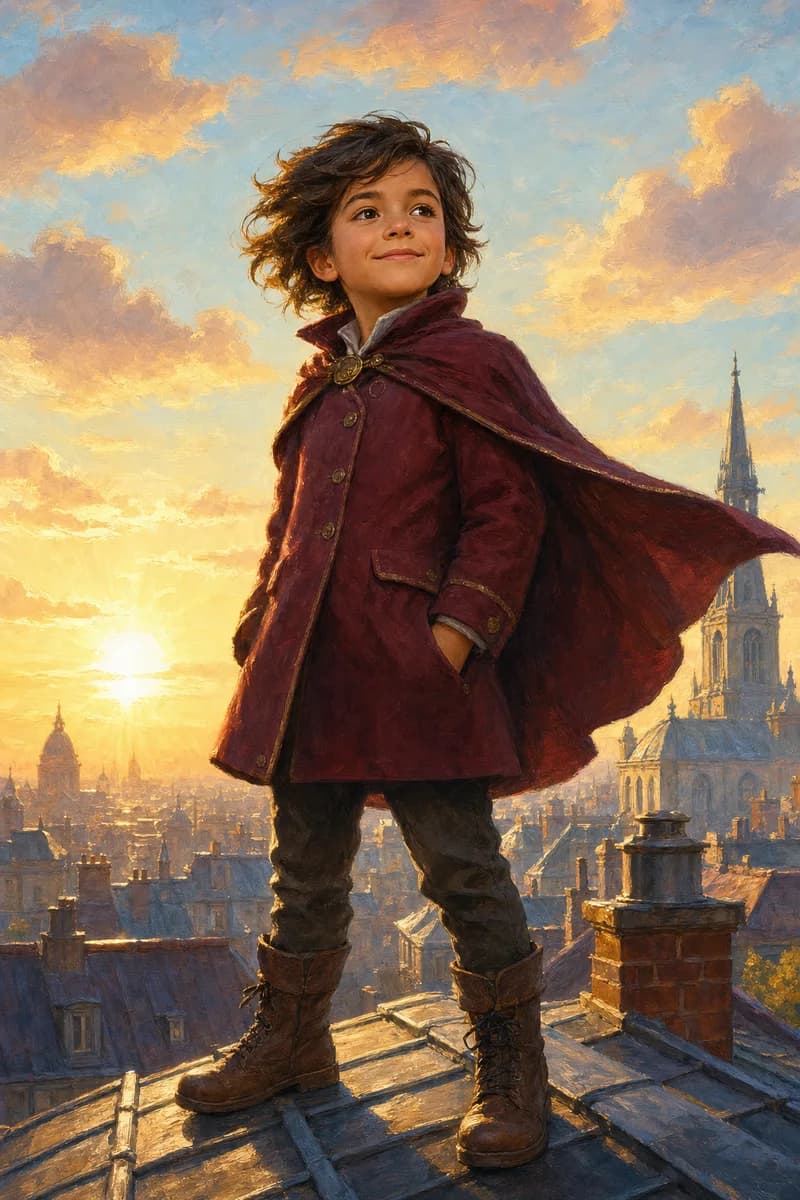 Young Hero portrait example