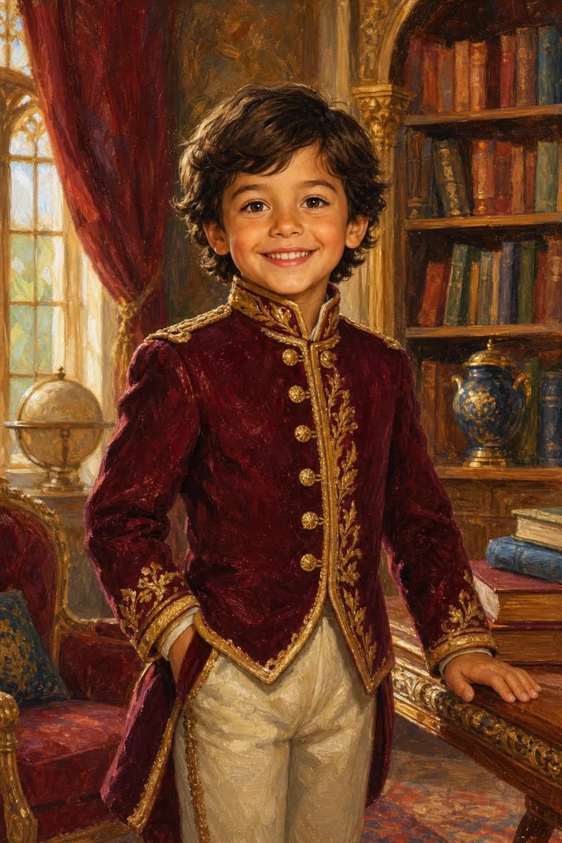 Little Royal portrait example