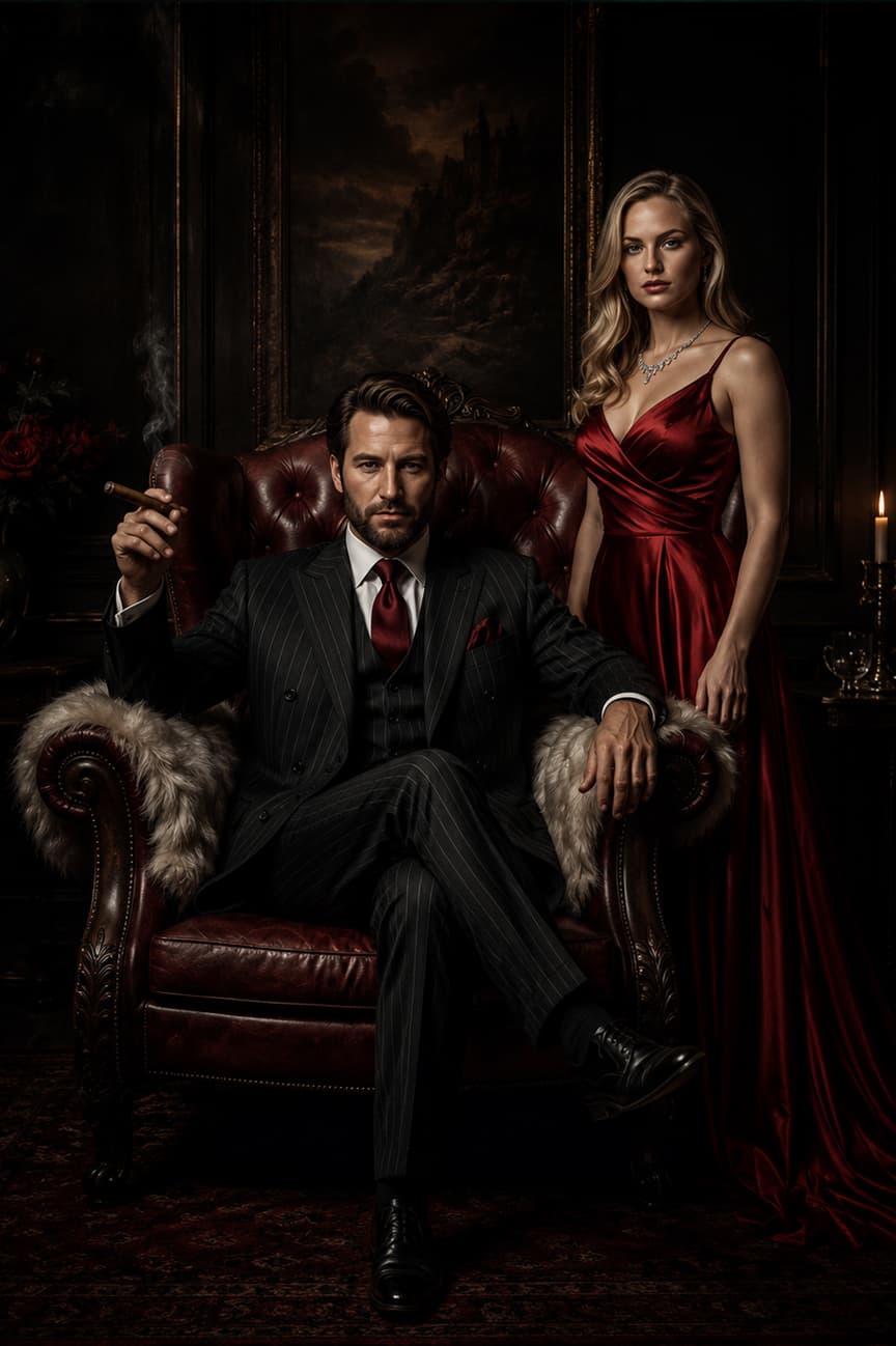 The Good Couple portrait example