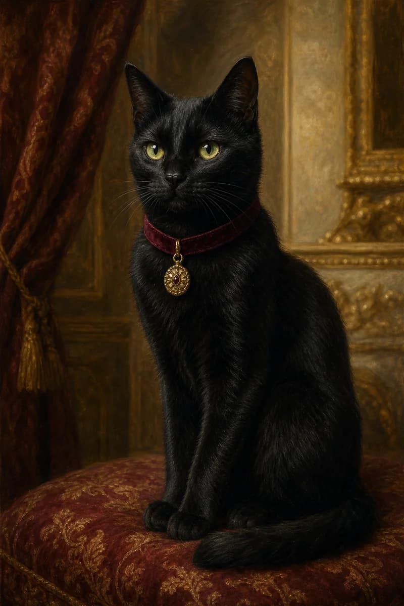 Royal Pet portrait example