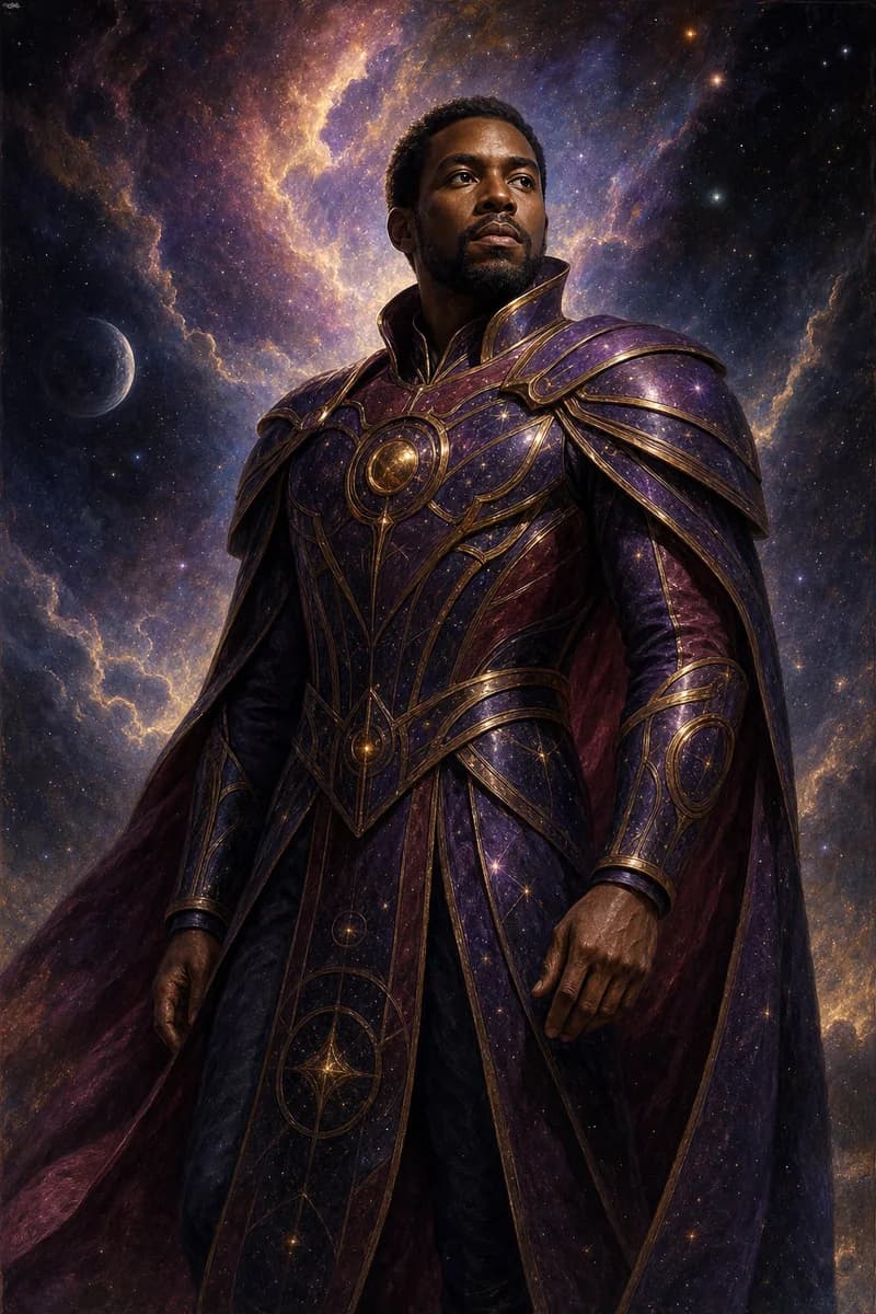 Cosmic Champion portrait example