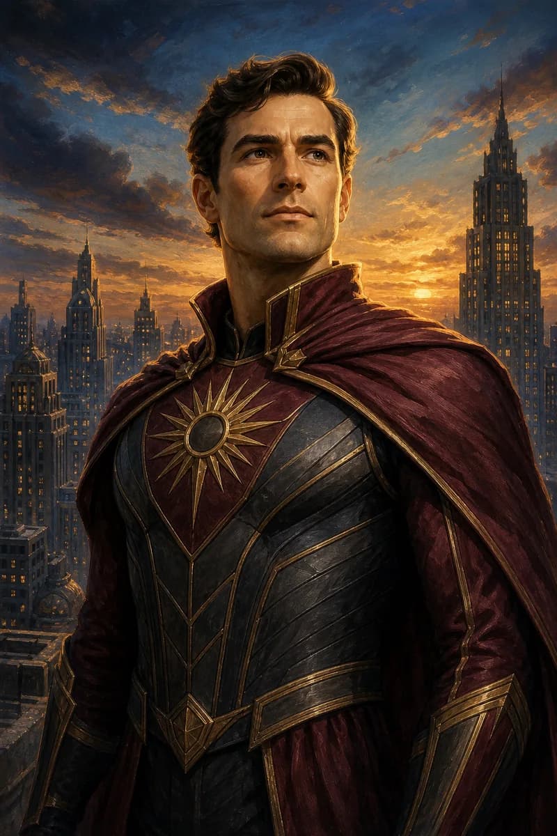 Crimson Guardian portrait example