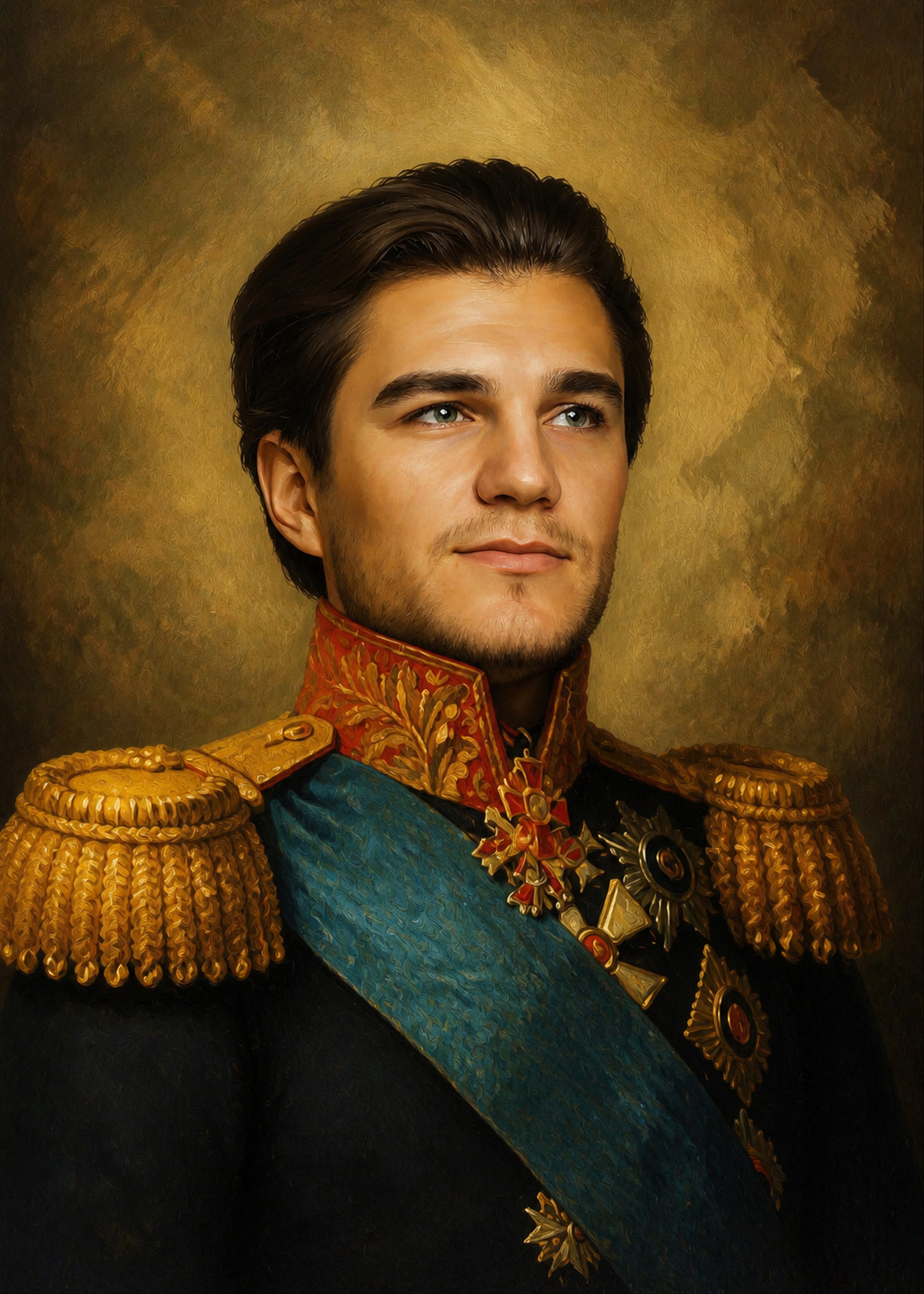 The Duke Painting portrait style preview