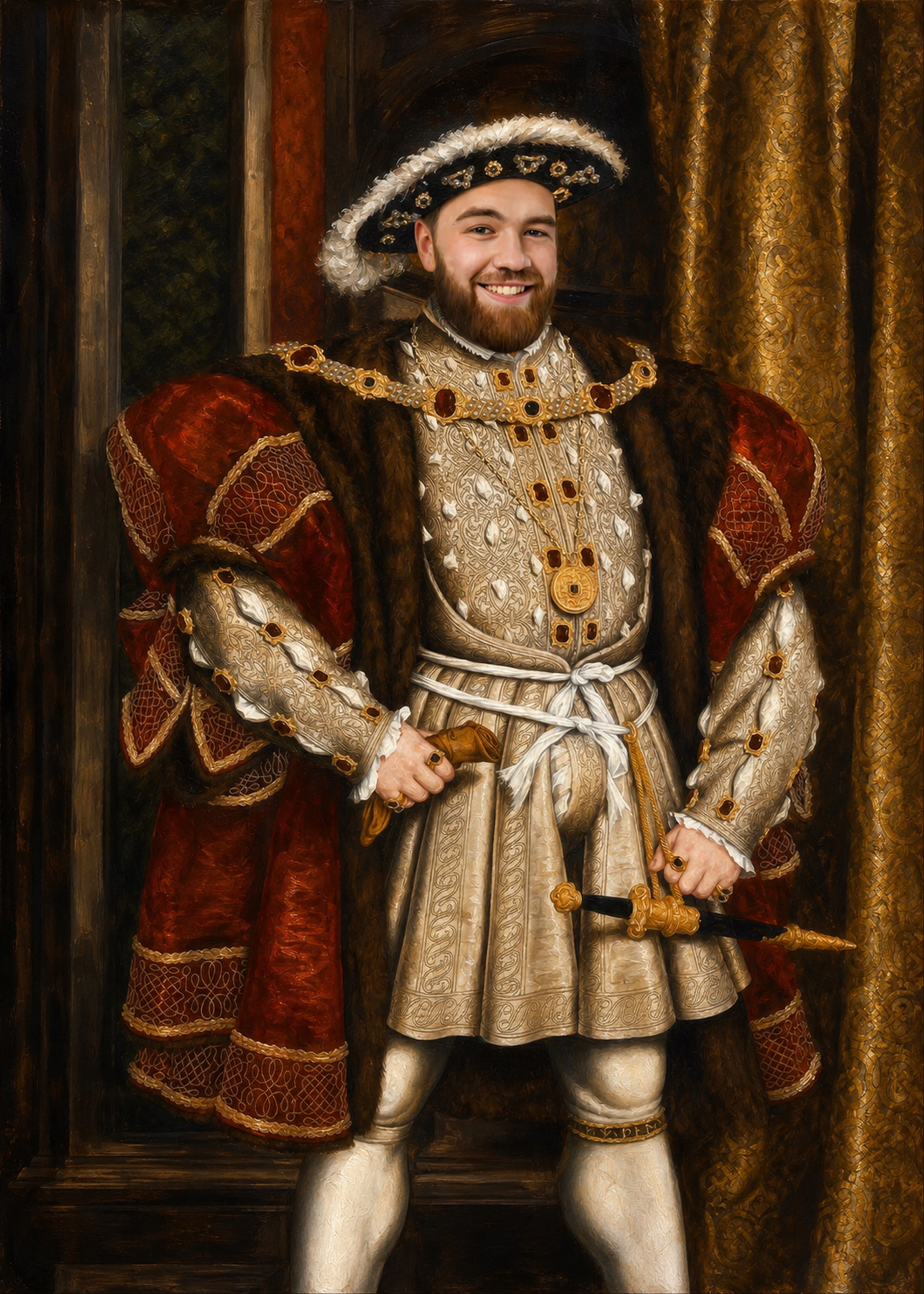 The Grand King portrait style preview
