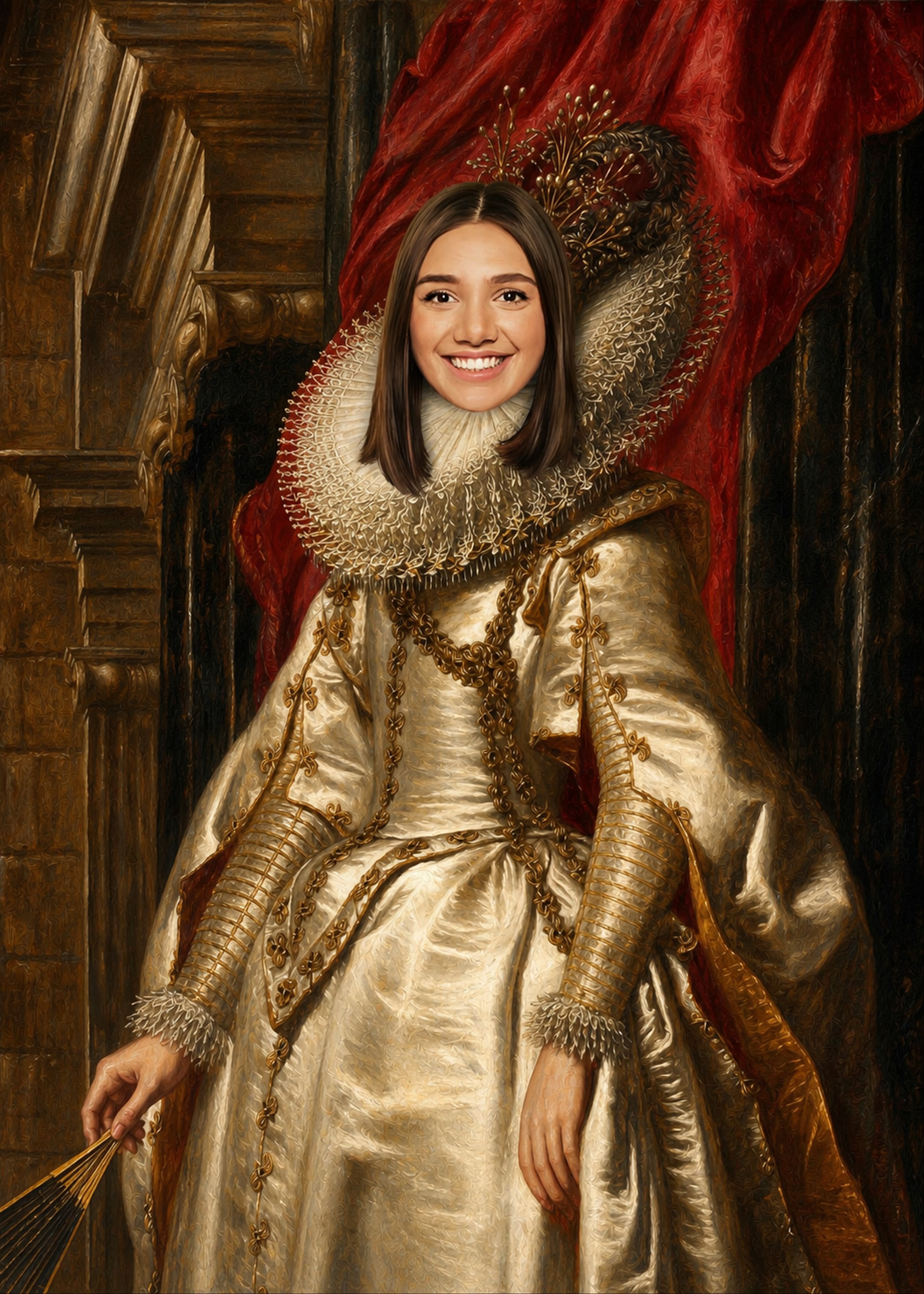 Her Majesty portrait style preview