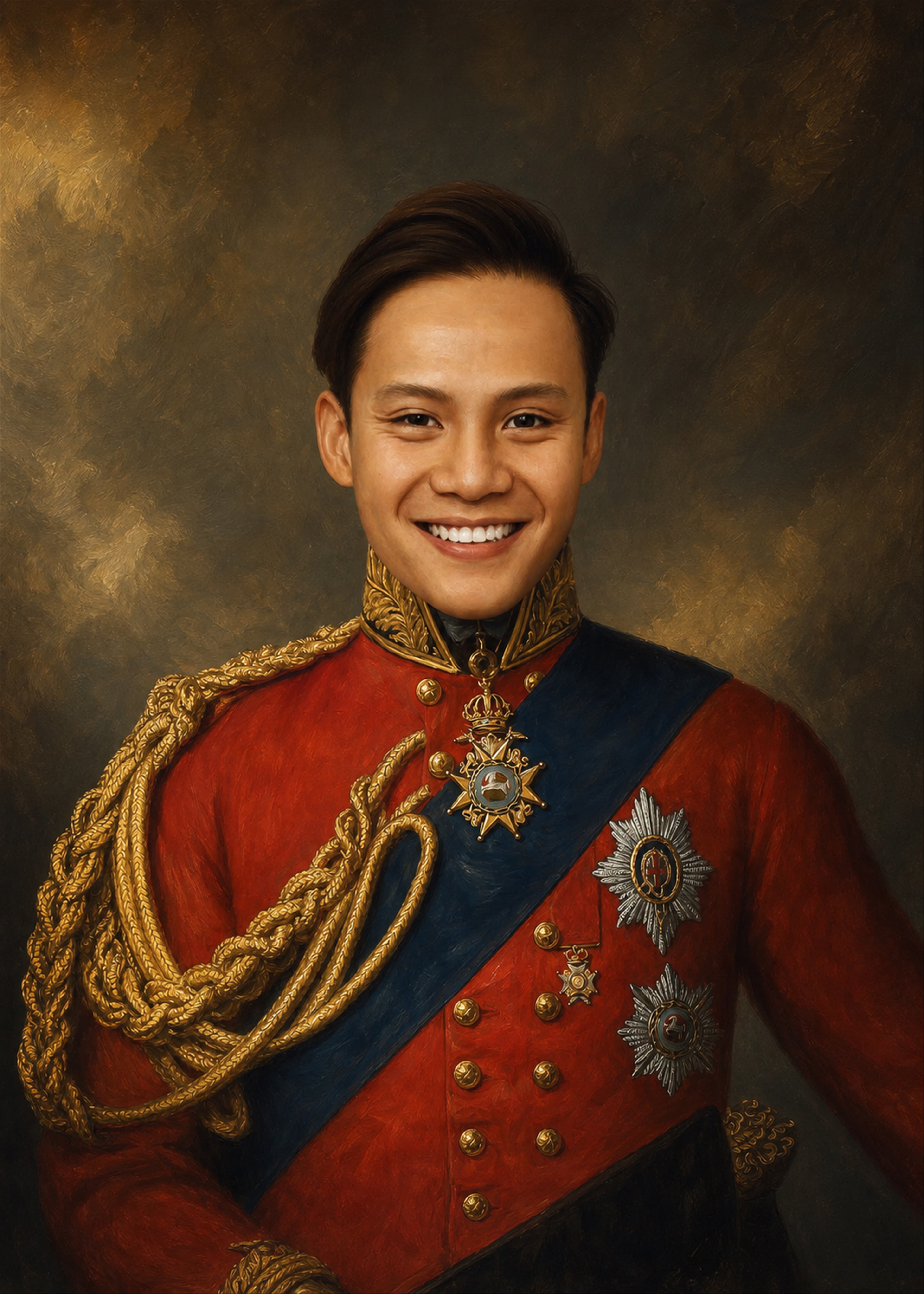 The Duke II portrait style preview