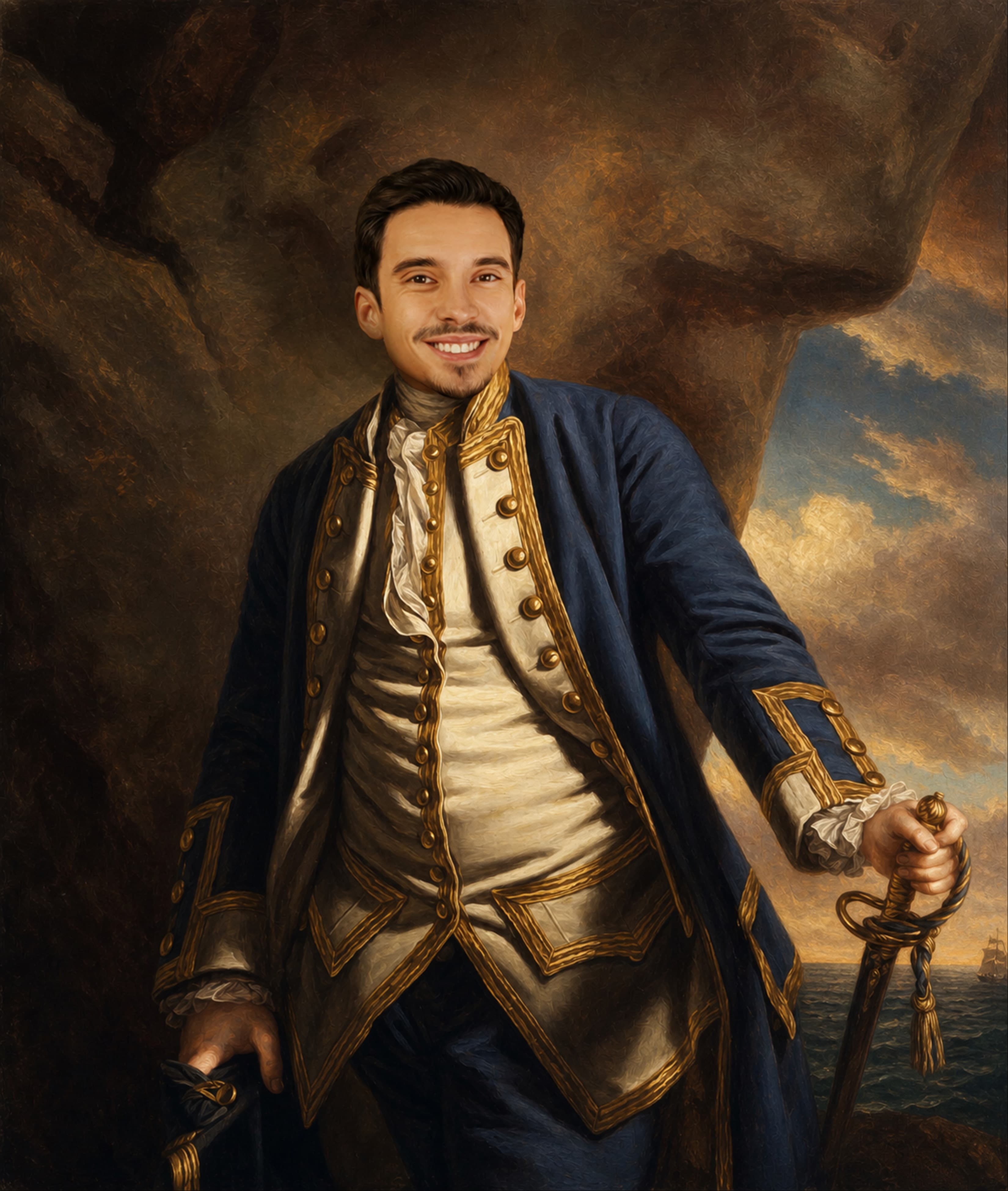 The Earl portrait style preview