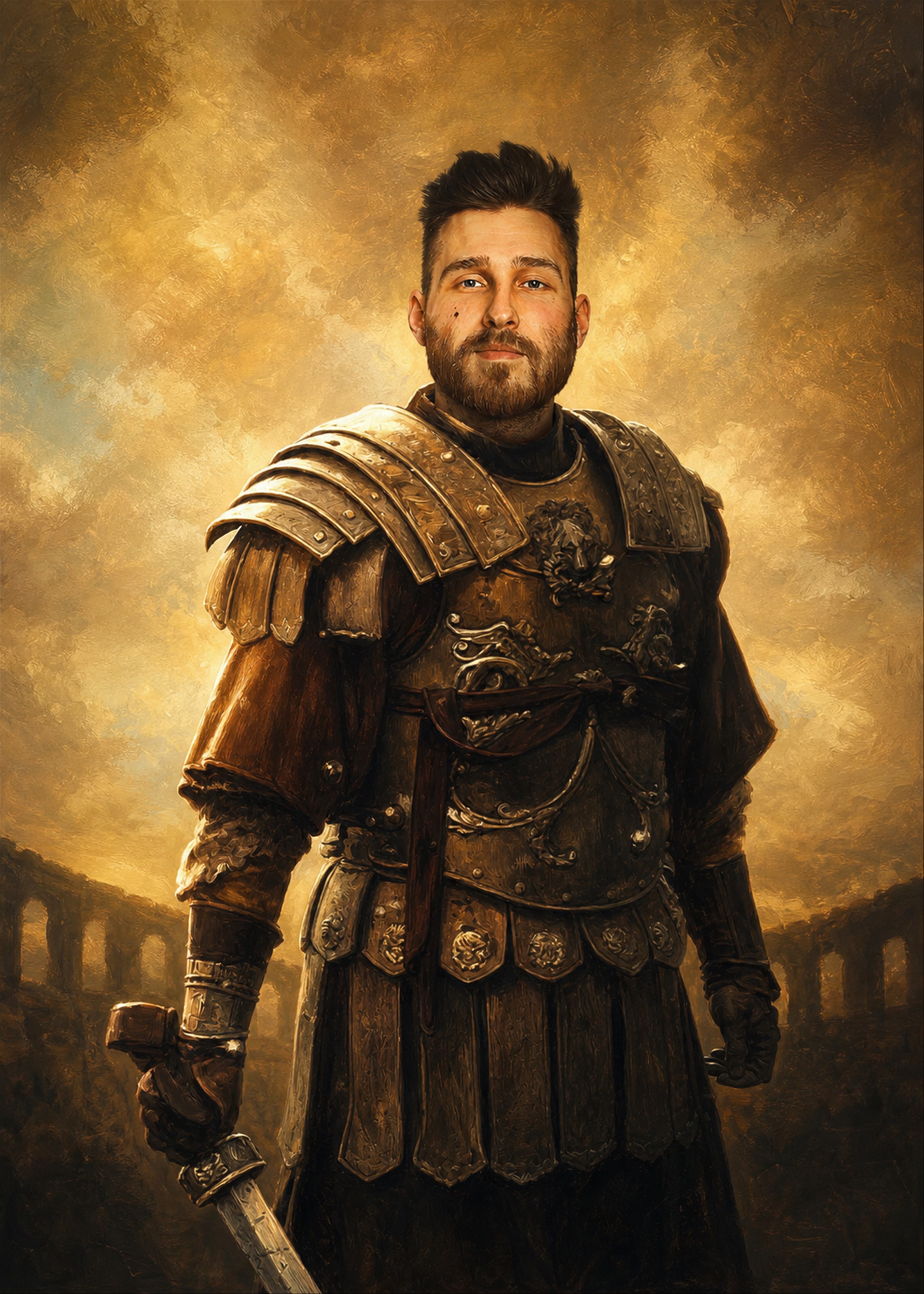 The Gladiator portrait style preview