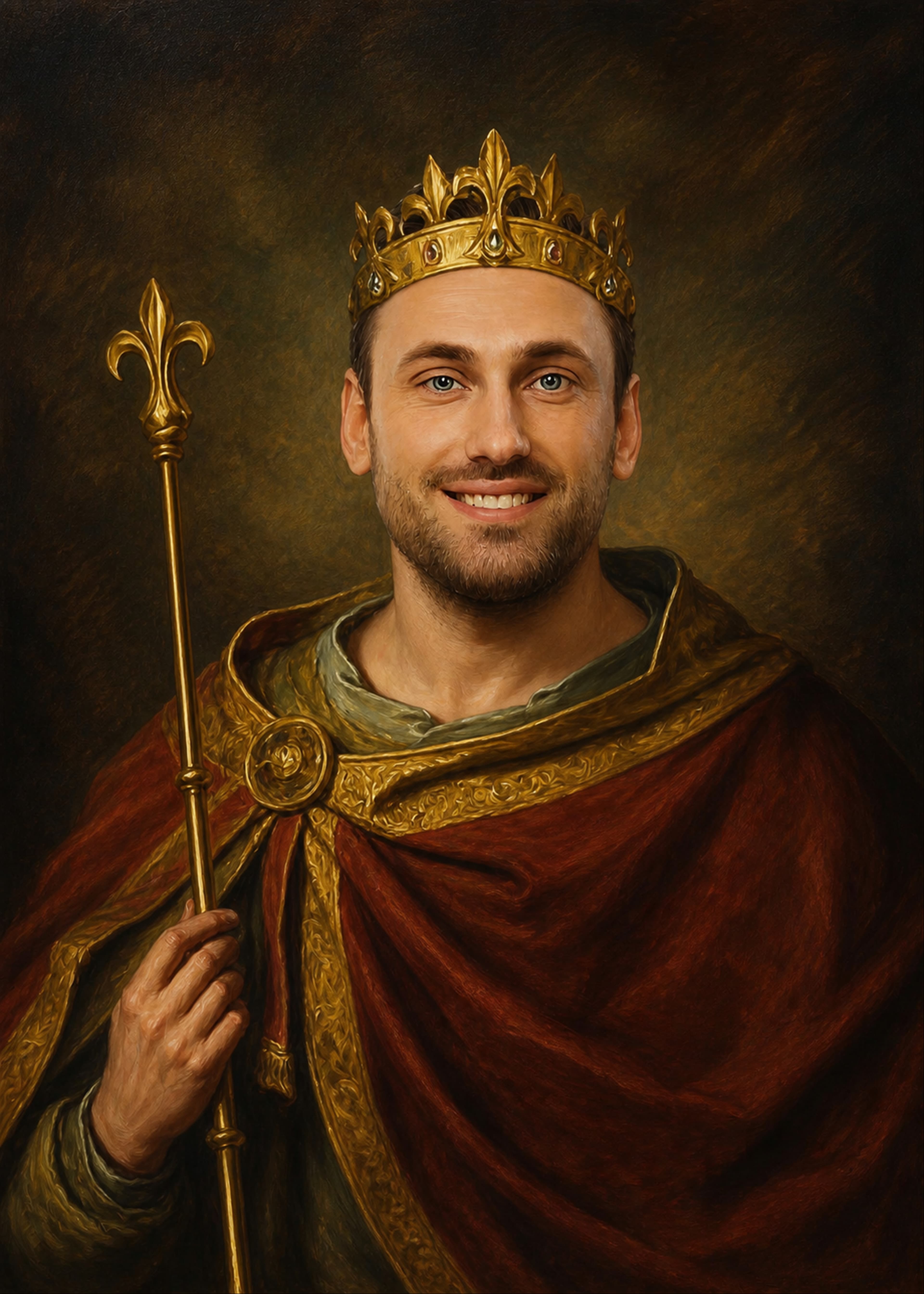 The King I portrait style preview