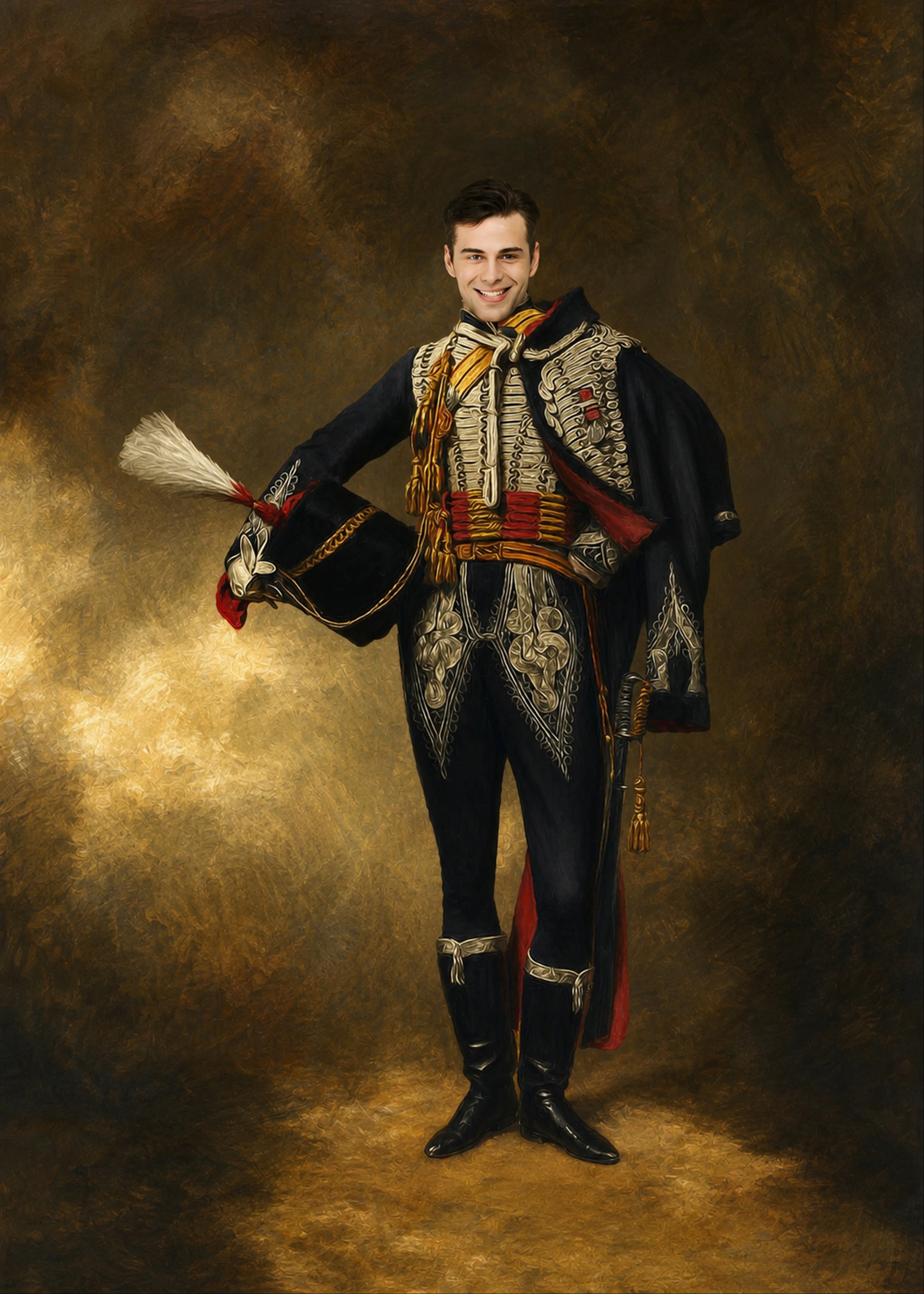The Lieutenant portrait style preview
