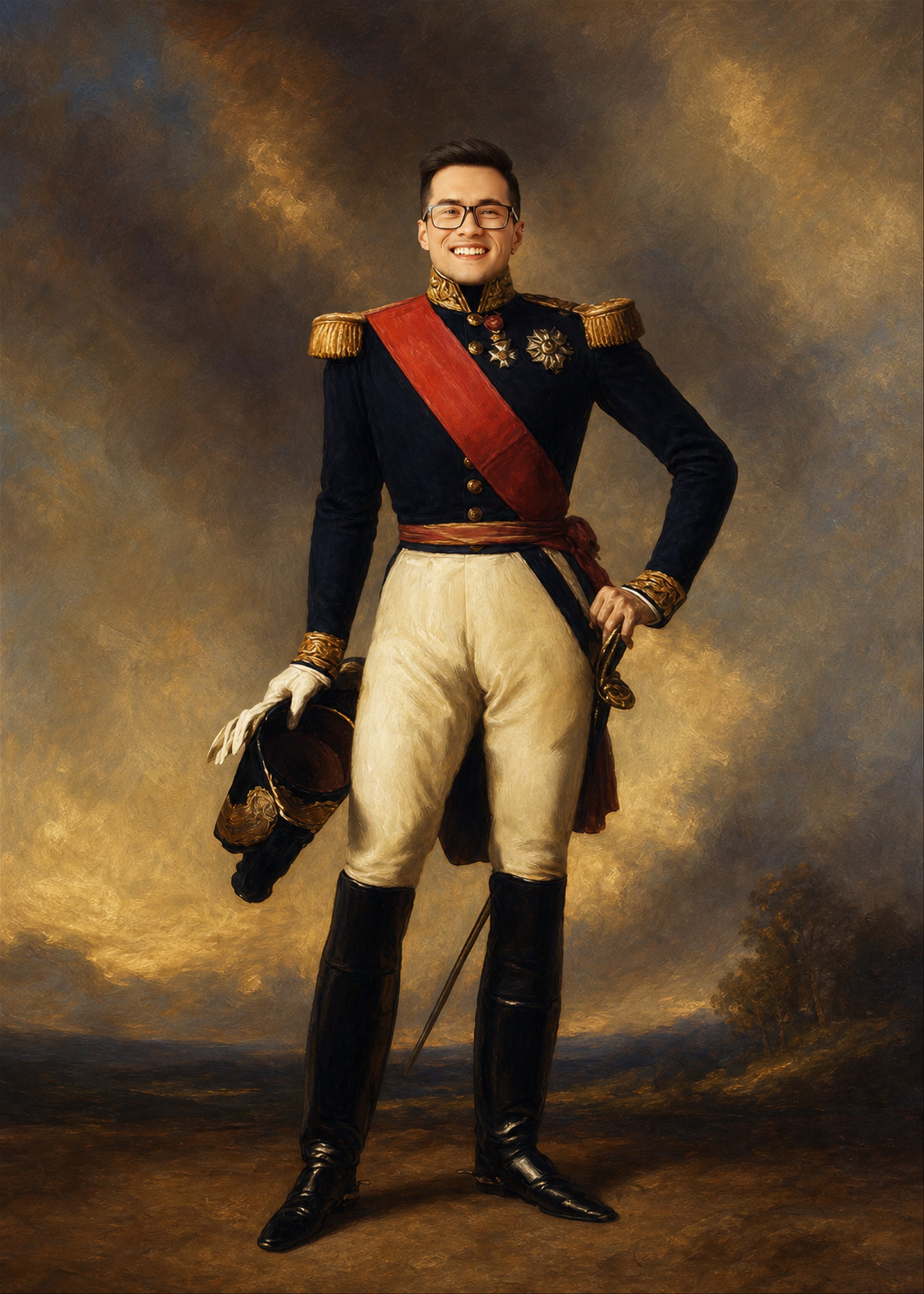 The Prince II portrait style preview