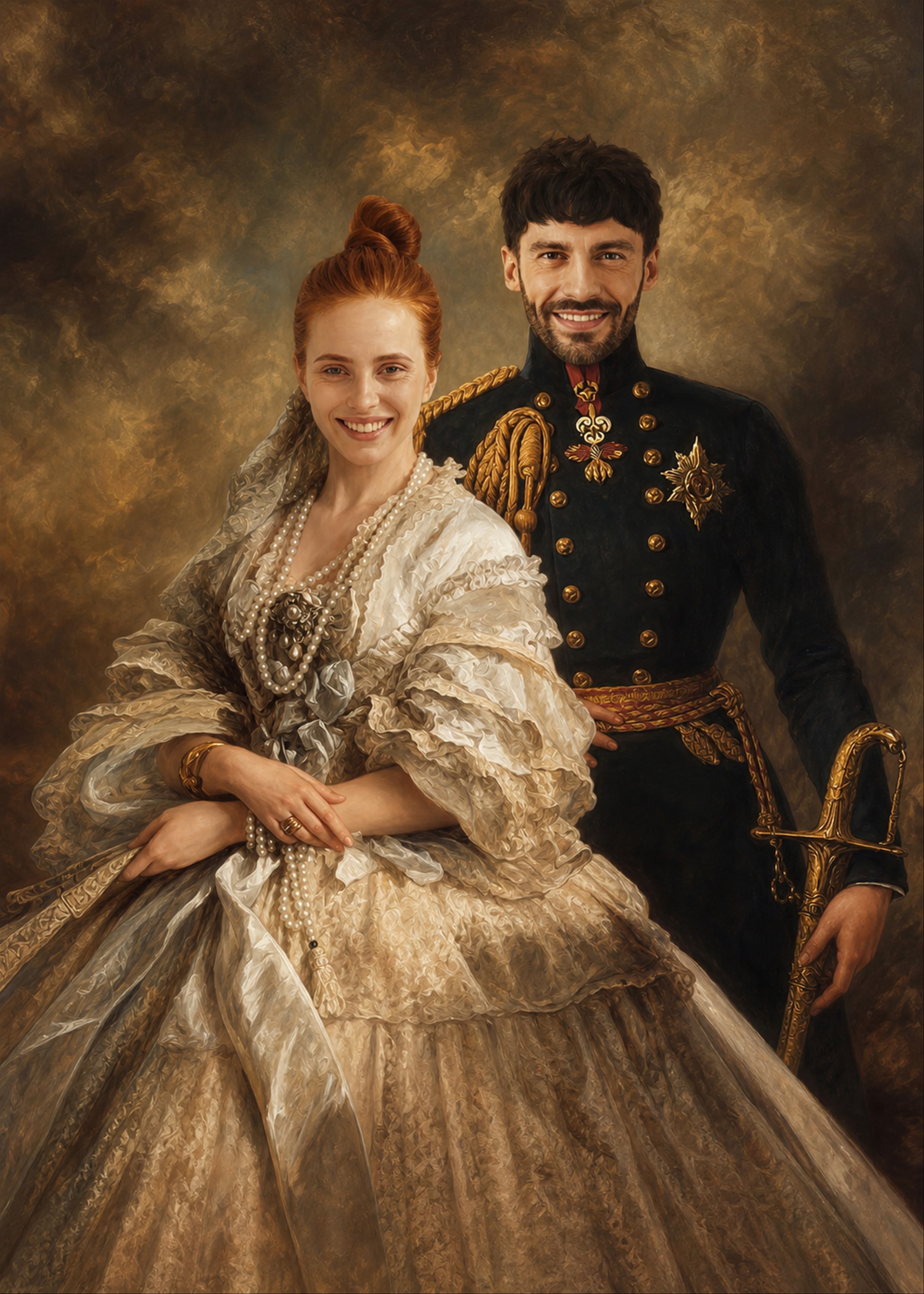 The Empress and The Prince Soldier portrait style preview