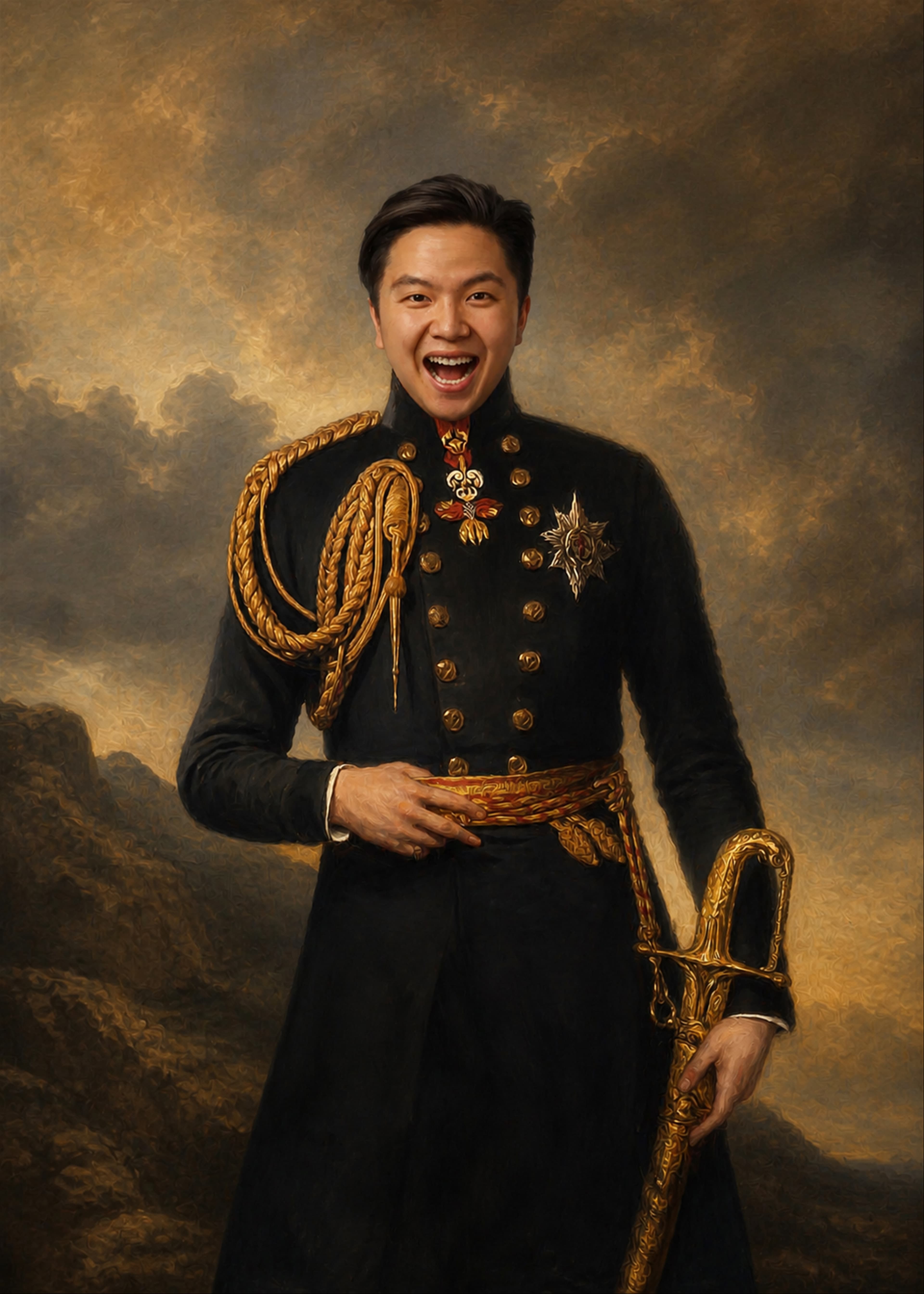 The Prince Soldier portrait style preview
