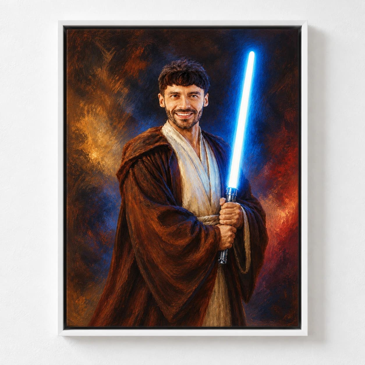The Lightforce Master: white floating frame