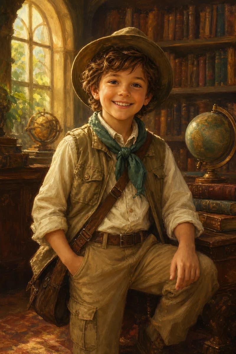 Kids portrait collection