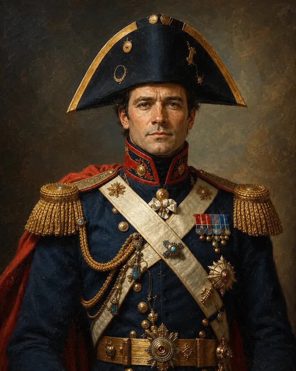 The General portrait style preview