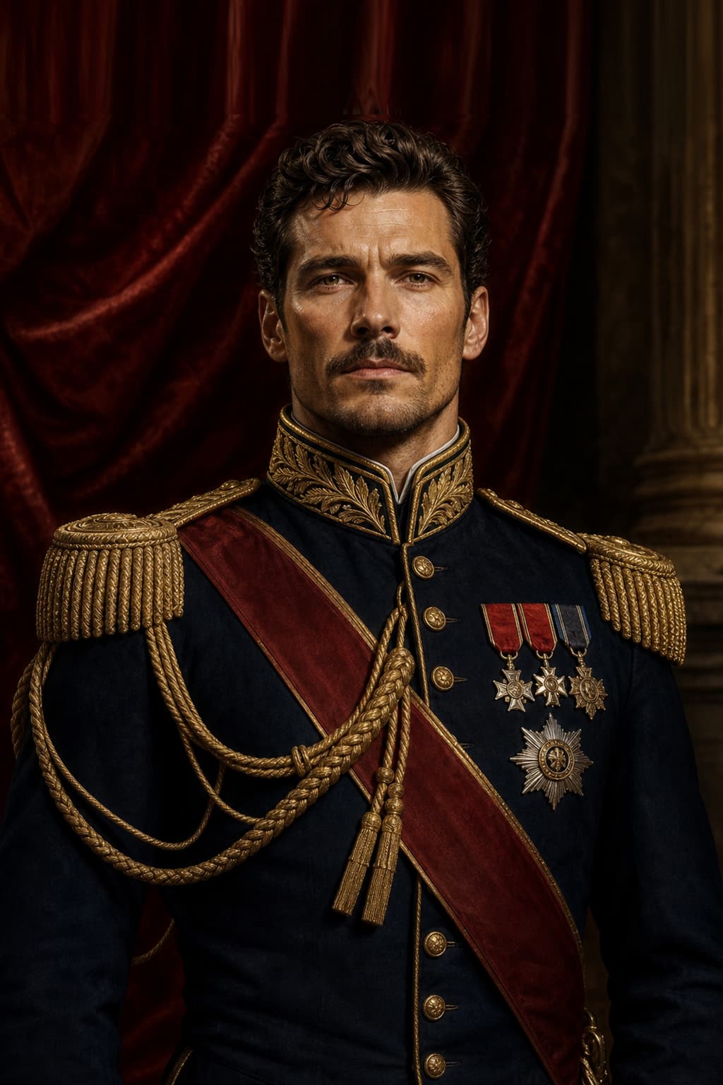 Royal Commander portrait style preview